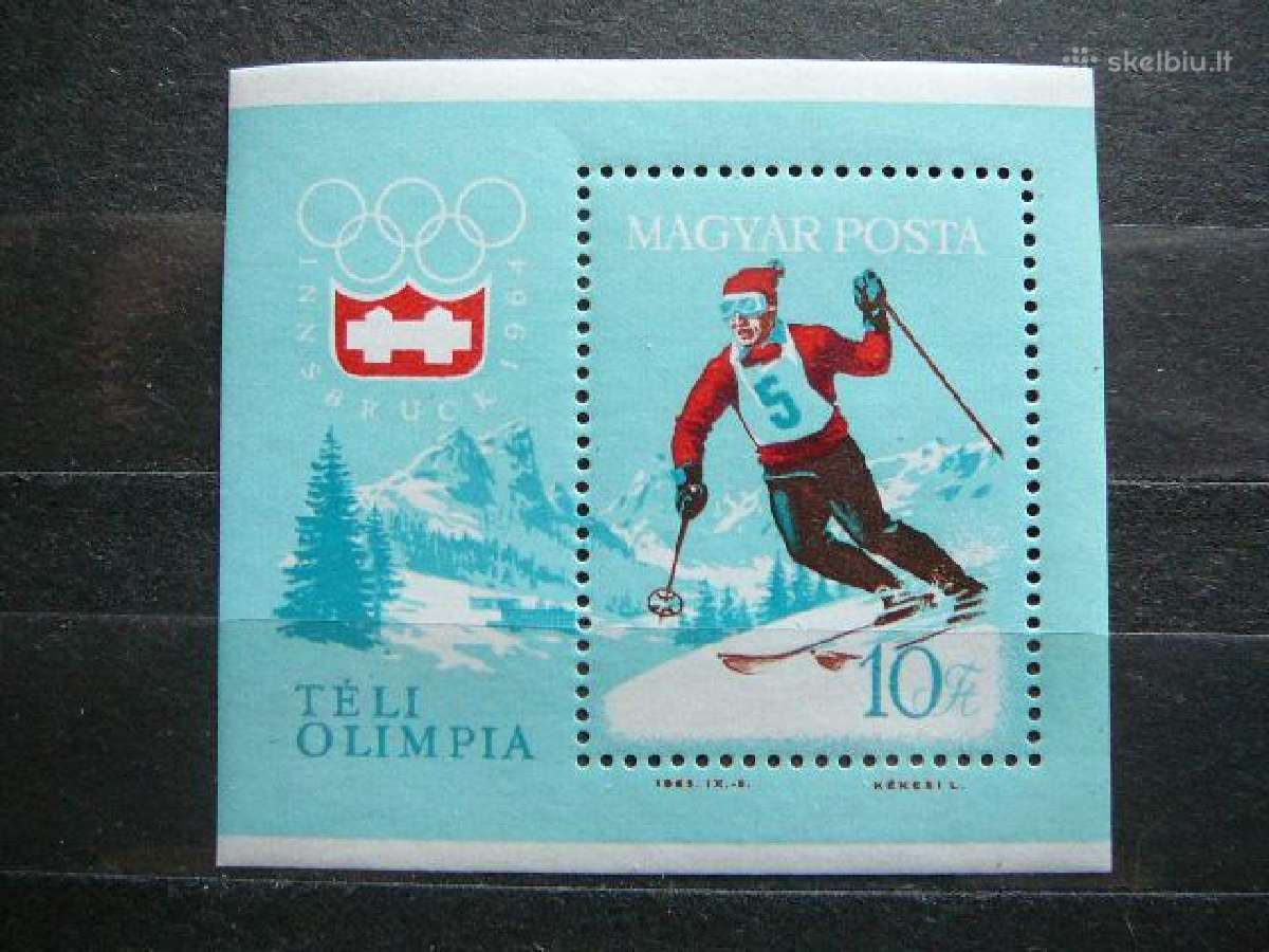 Olimpines Vengrija 1964 Mnh v1999
