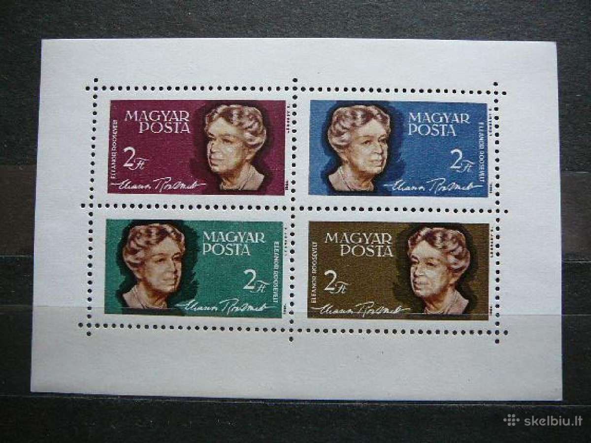 Izymus zmones E. Ruzvelt Vengrija 1964 Mnh v2018