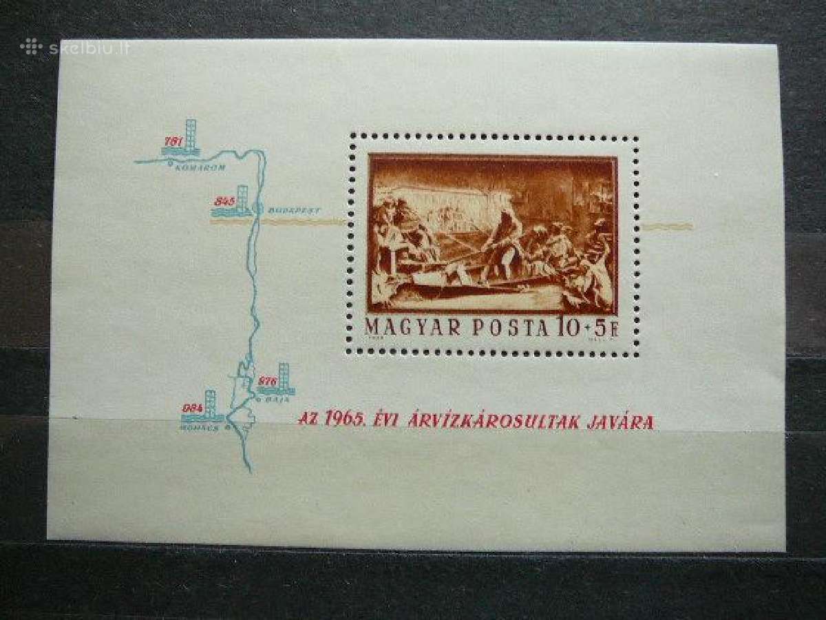 Dunojus Vengrija 1965 Mnh v2152