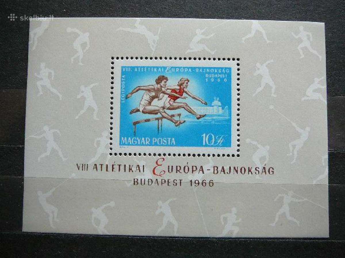 Begimas Sportas Vengrija 1966 Mnh v2270