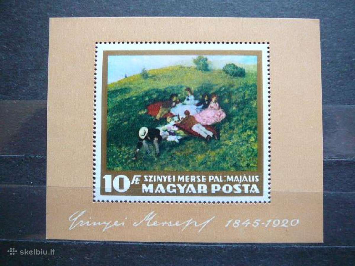Daile Vengrija 1966 Mnh v2298