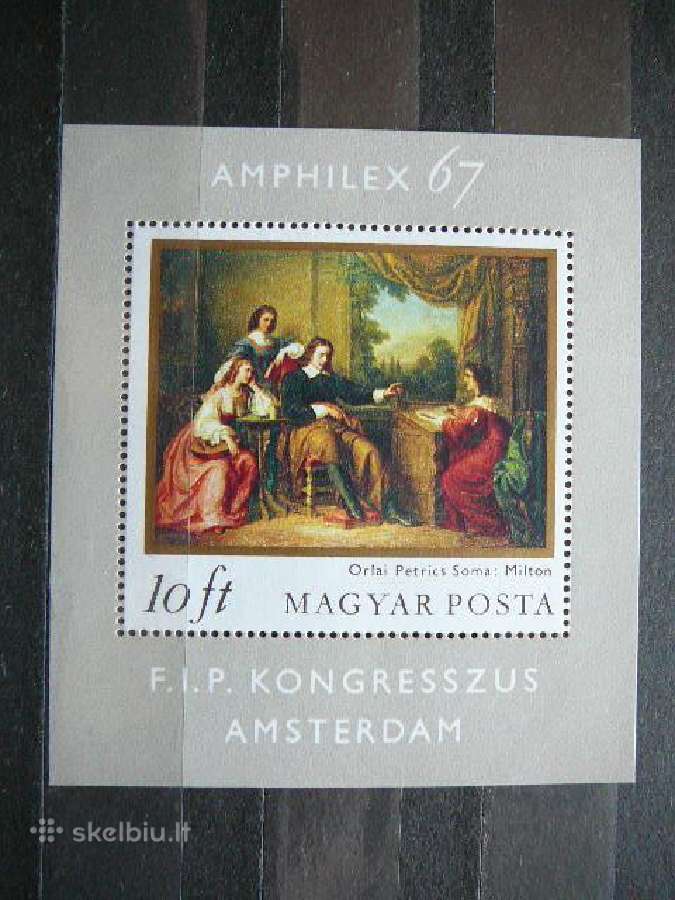 Daile Vengrija 1967 Mnh v2322