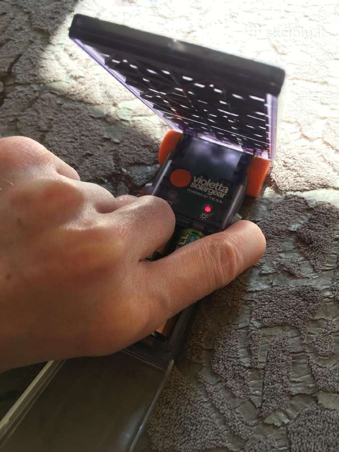 Violetta Solargear saulės energijos kroviklis - nuotraukos Nr. 7