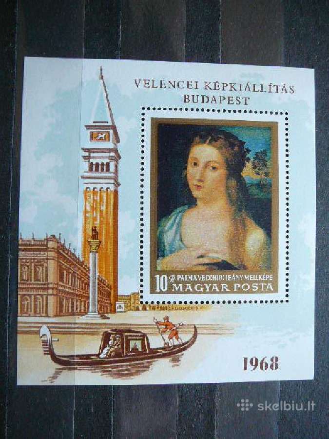 Daile Vengrija 1968 Mnh v2416