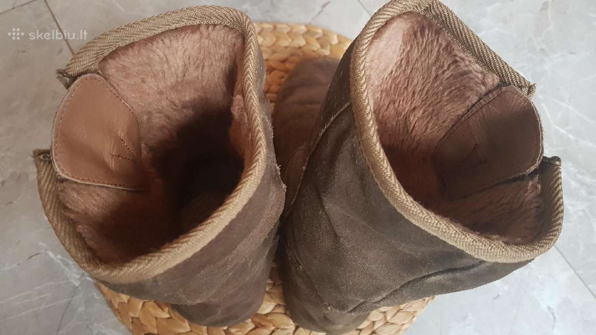 Ugg tipo naturalios verstos odos batai - nuotraukos Nr. 3