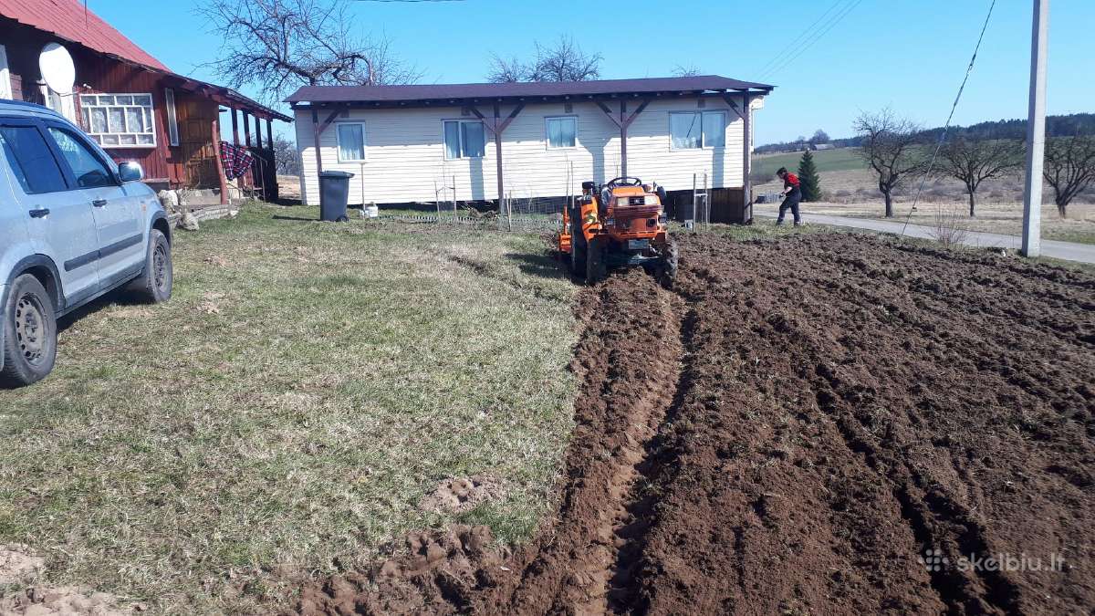 Žemės frezavimas, greiderio nuoma su 2/3D įranga - nuotraukos Nr. 16