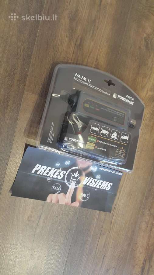Pigiausiai Impulsinis 6v/12v akumų pakrovėjas! - nuotraukos Nr. 13