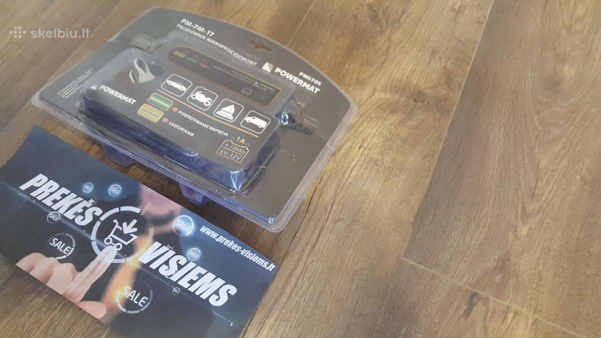 Pigiausiai Impulsinis 6v/12v akumų pakrovėjas! - nuotraukos Nr. 14