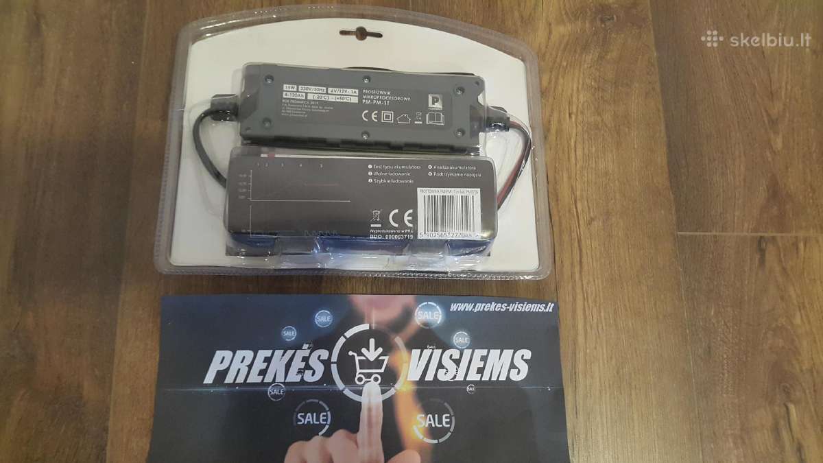 Pigiausiai Impulsinis 6v/12v akumų pakrovėjas! - nuotraukos Nr. 15