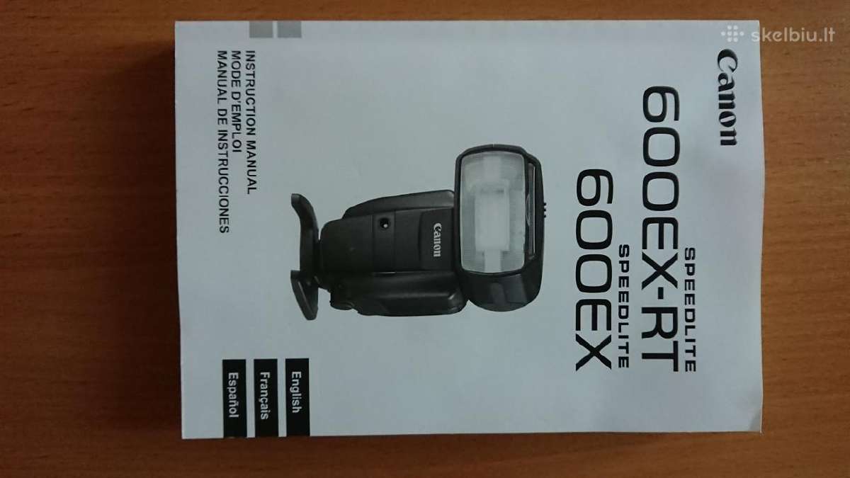 Canon blyksė 600ek rt