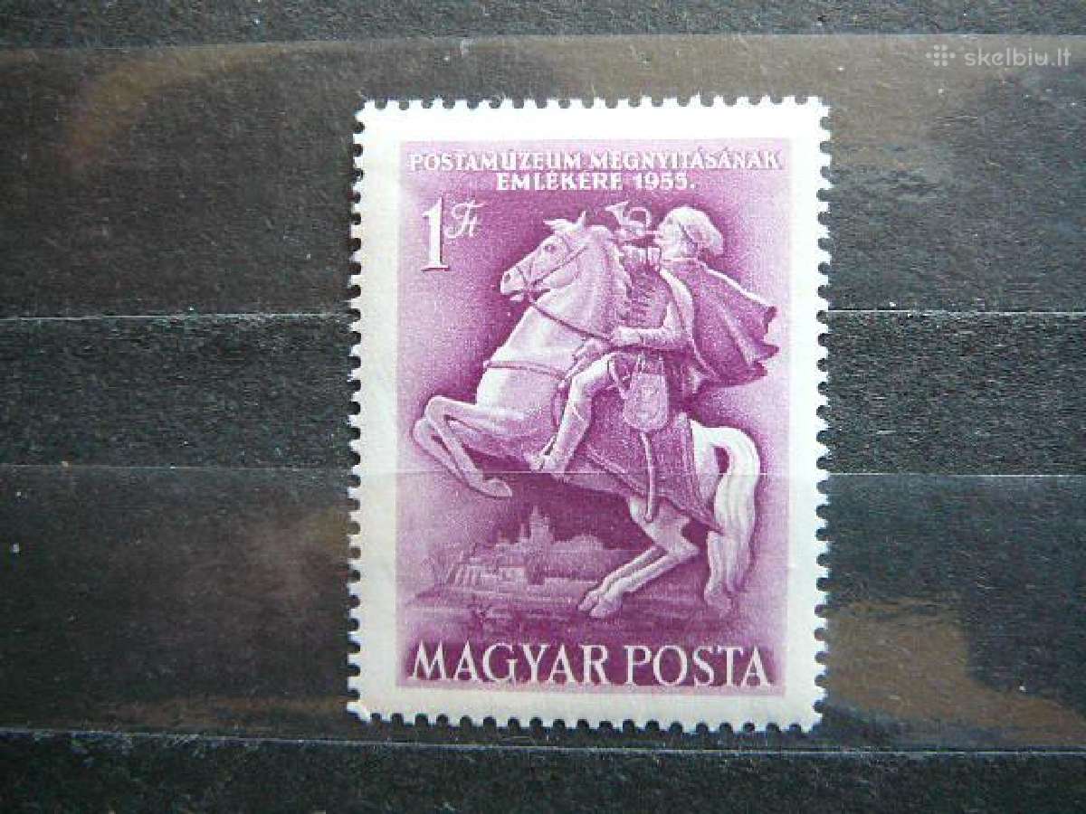 Arkliai Pastas Vengrija 1955 Mnh v1425