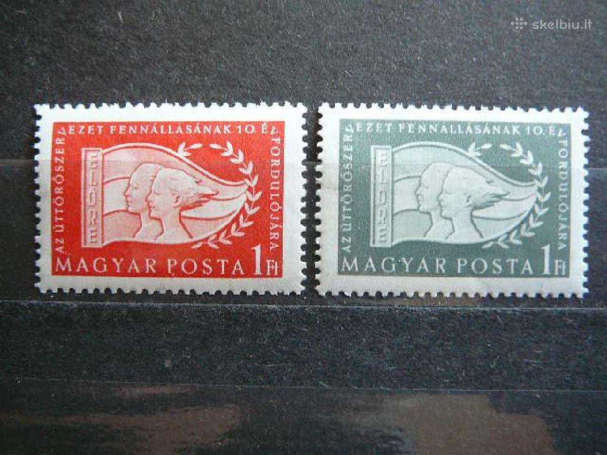 Pionieriai Vengrija 1956 Mnh v1468