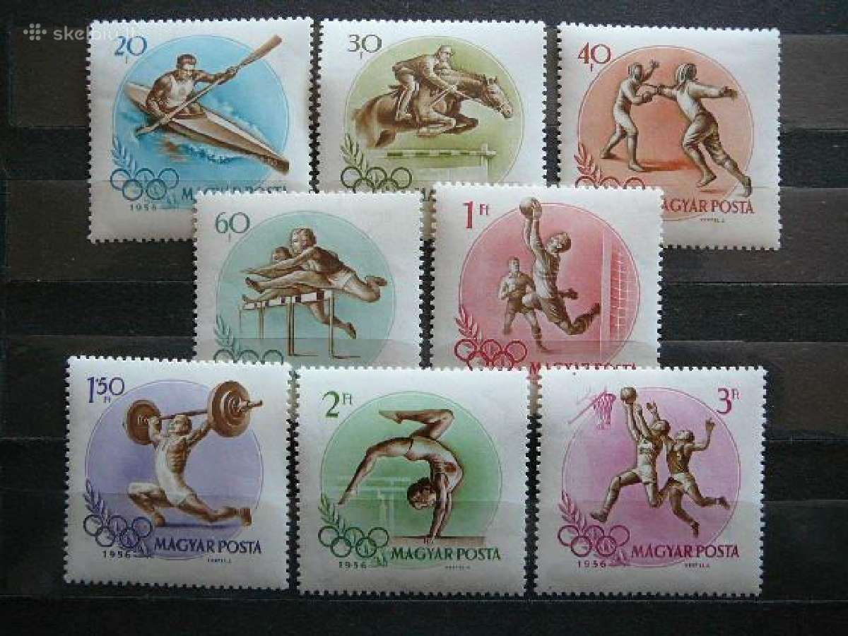 Olimpines Vengrija 1956 Mnh v1475