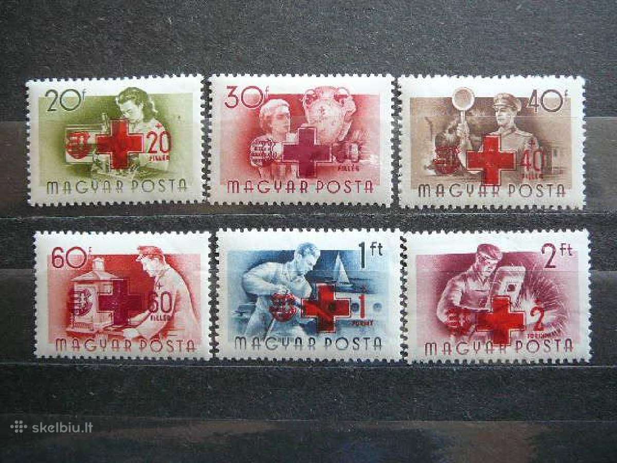 Raudonas Kryzius Vengrija 1957 Mnh v1482