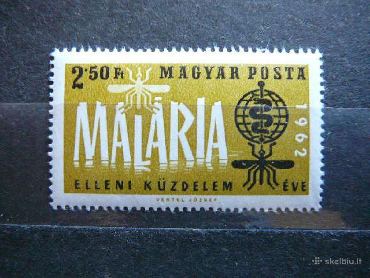 Maliarija Vengrija 1962 Mnh v1842
