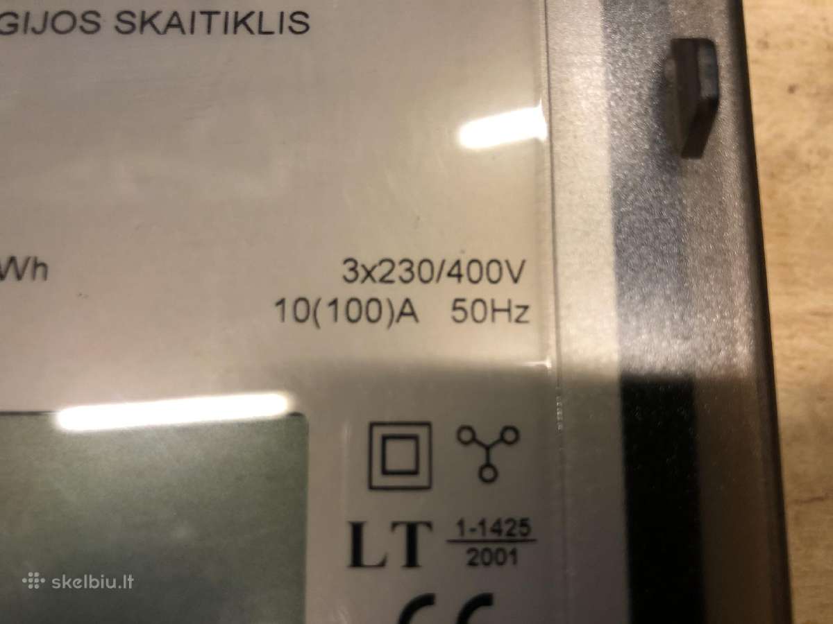Elektros skaitikliai Elgama - nuotraukos Nr. 6
