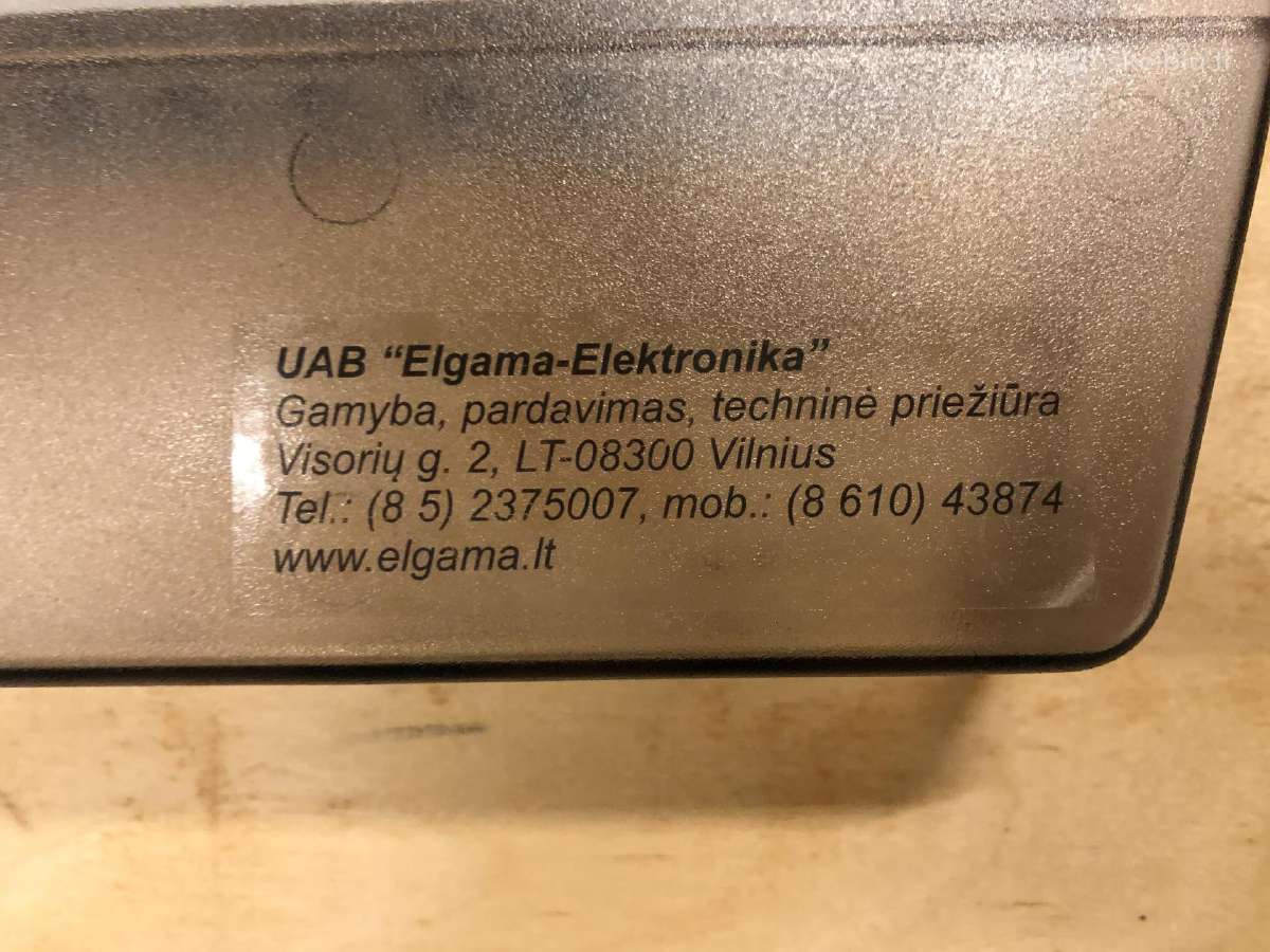 Elektros skaitikliai Elgama - nuotraukos Nr. 3