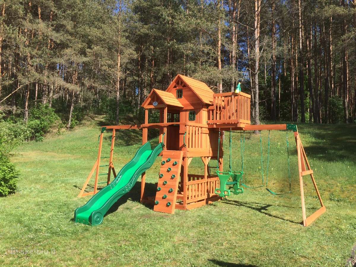 Vaikų žaidimo aikštelės laukui Woodlit kedras - nuotraukos Nr. 10