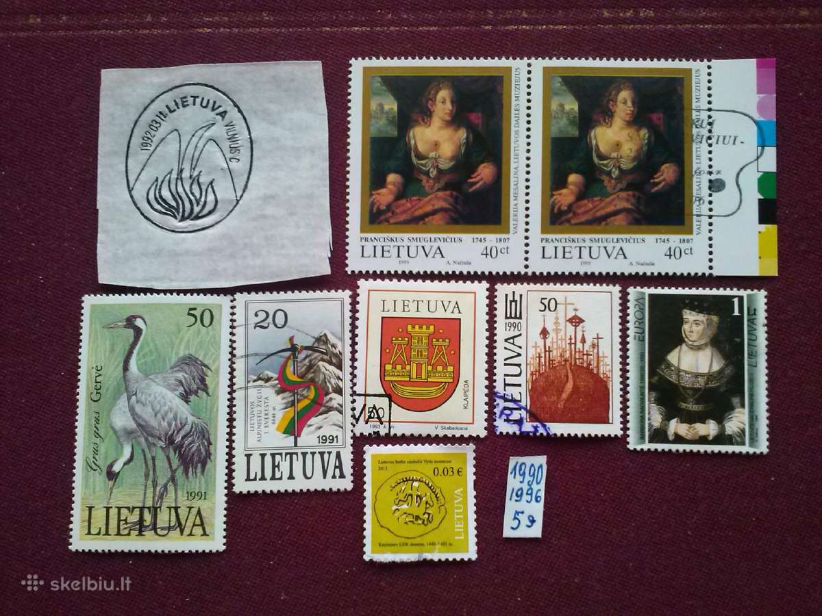 1990-1996. Lietuva.
