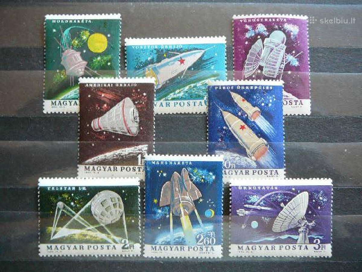 Kosmosas Vengrija 1964 Mnh v1991