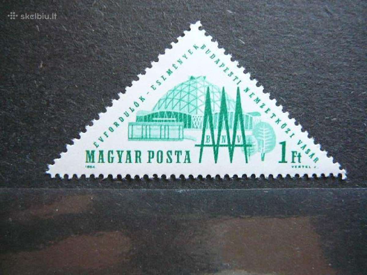 Emblema Architektura Vengrija 1964 Mnh v2026