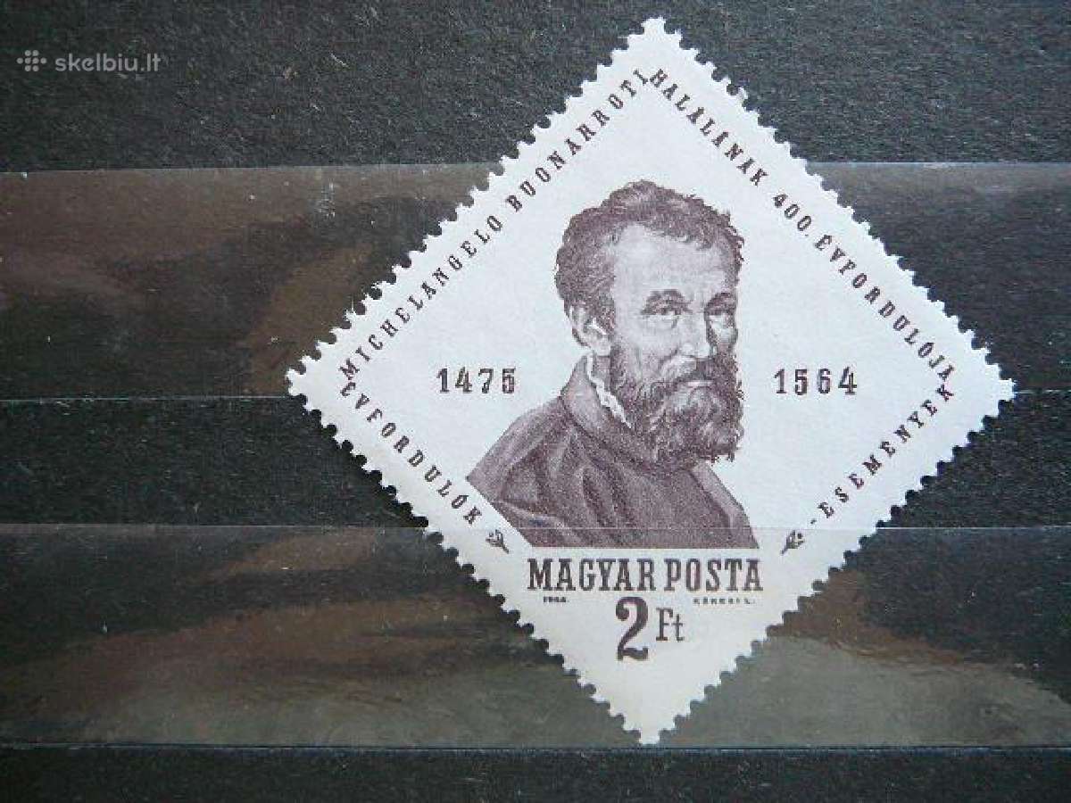 Izymus zmones Daile Vengrija 1964 Mnh v2030
