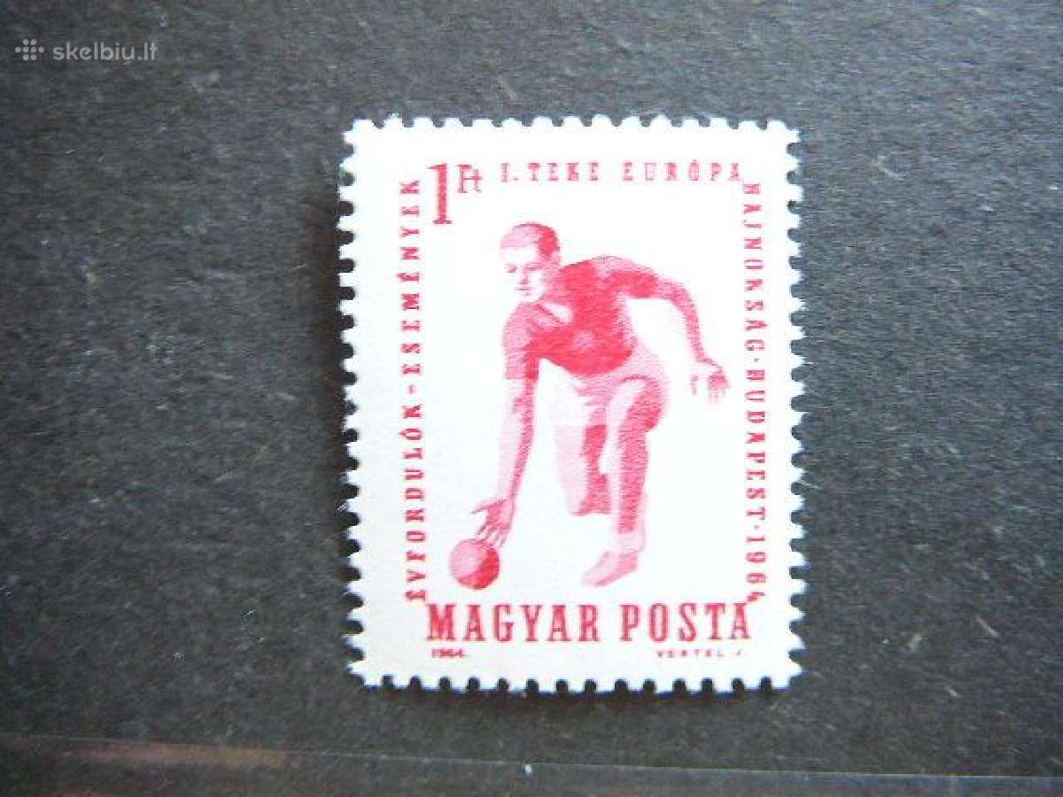 Žaidimas kėgliais Vengrija 1964 Mnh v2041