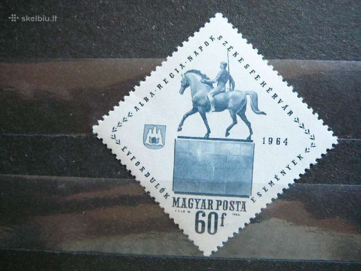 Arkliai Raiteliai Vengrija 1964 Mnh v2052