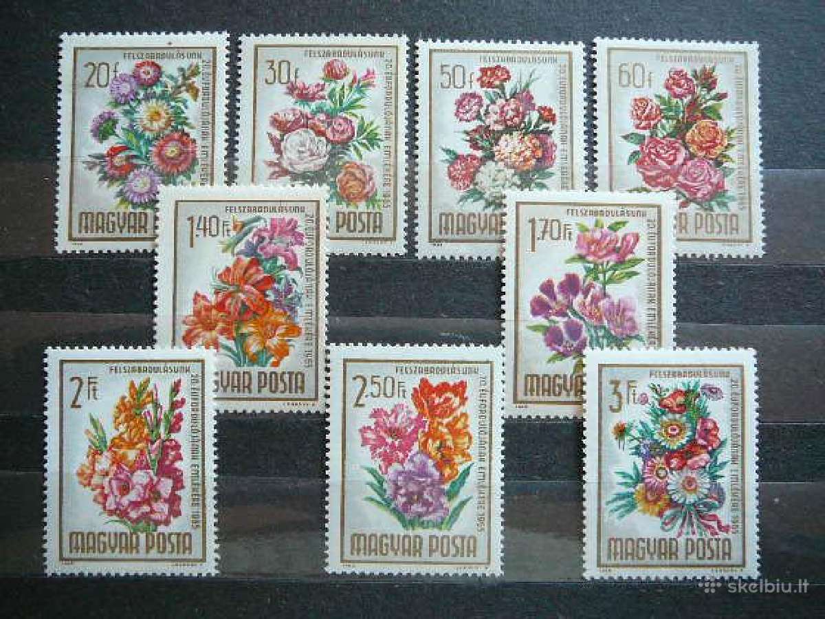 Geles Flora Vengrija 1965 Mnh v2111