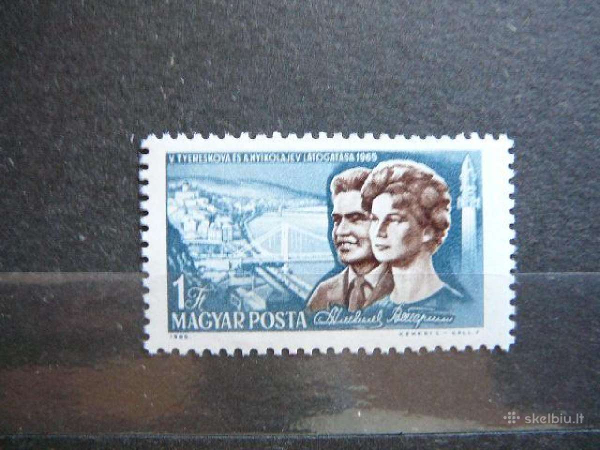 Kosmosas Vengrija 1965 Mnh v2123