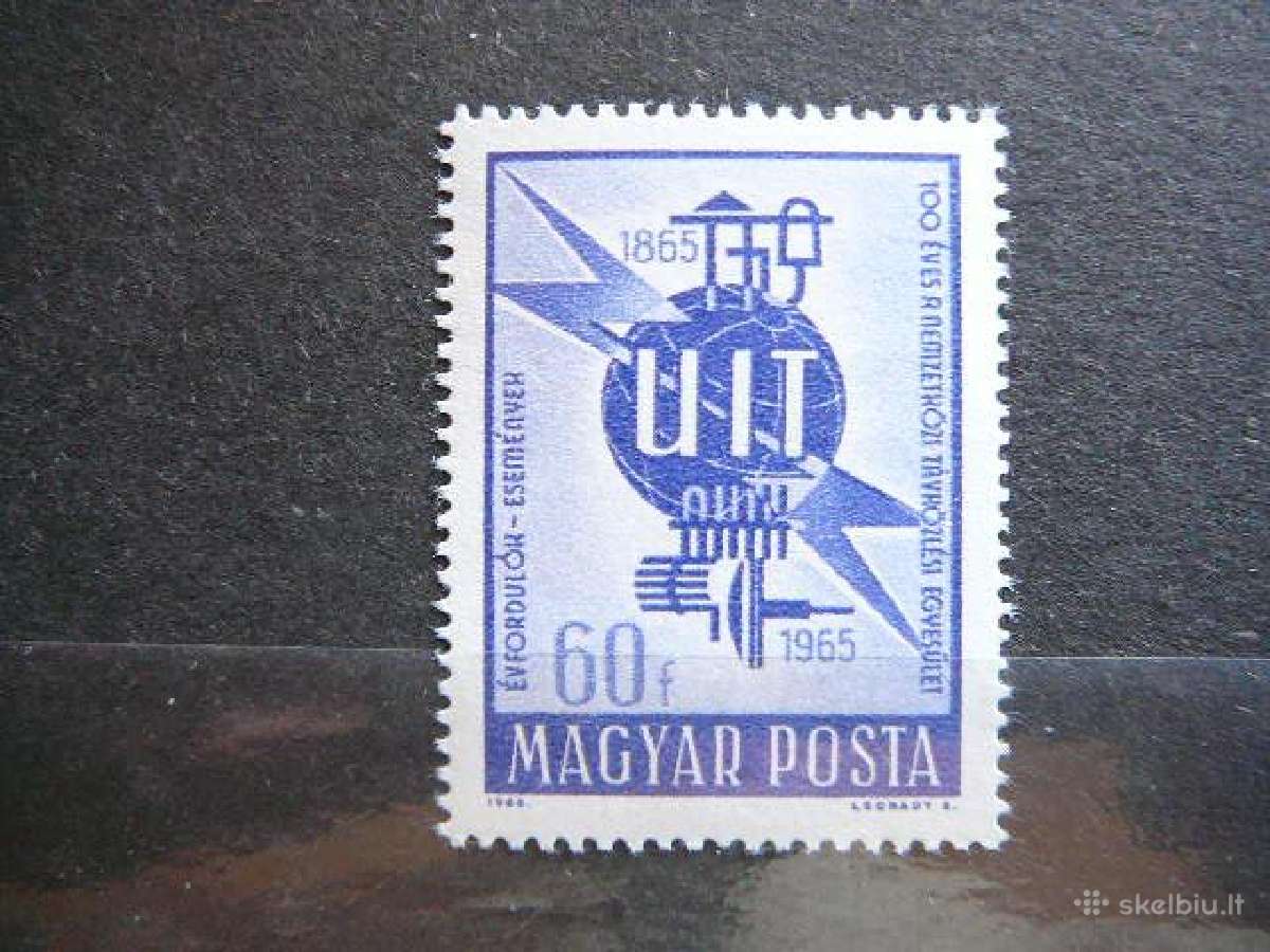 Antena Telegrafas Vengrija 1965 Mnh v2124