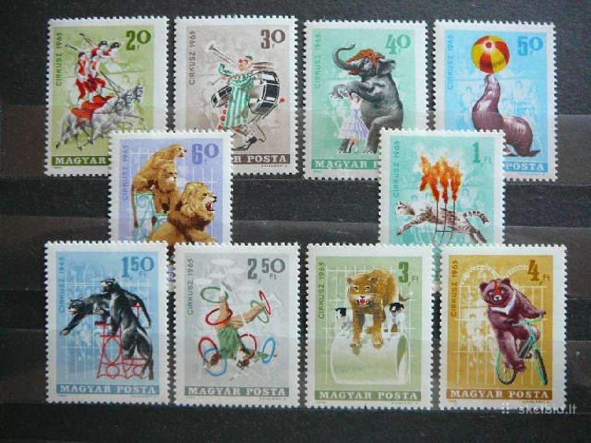Cirkas Vengrija 1965 Mnh v2141