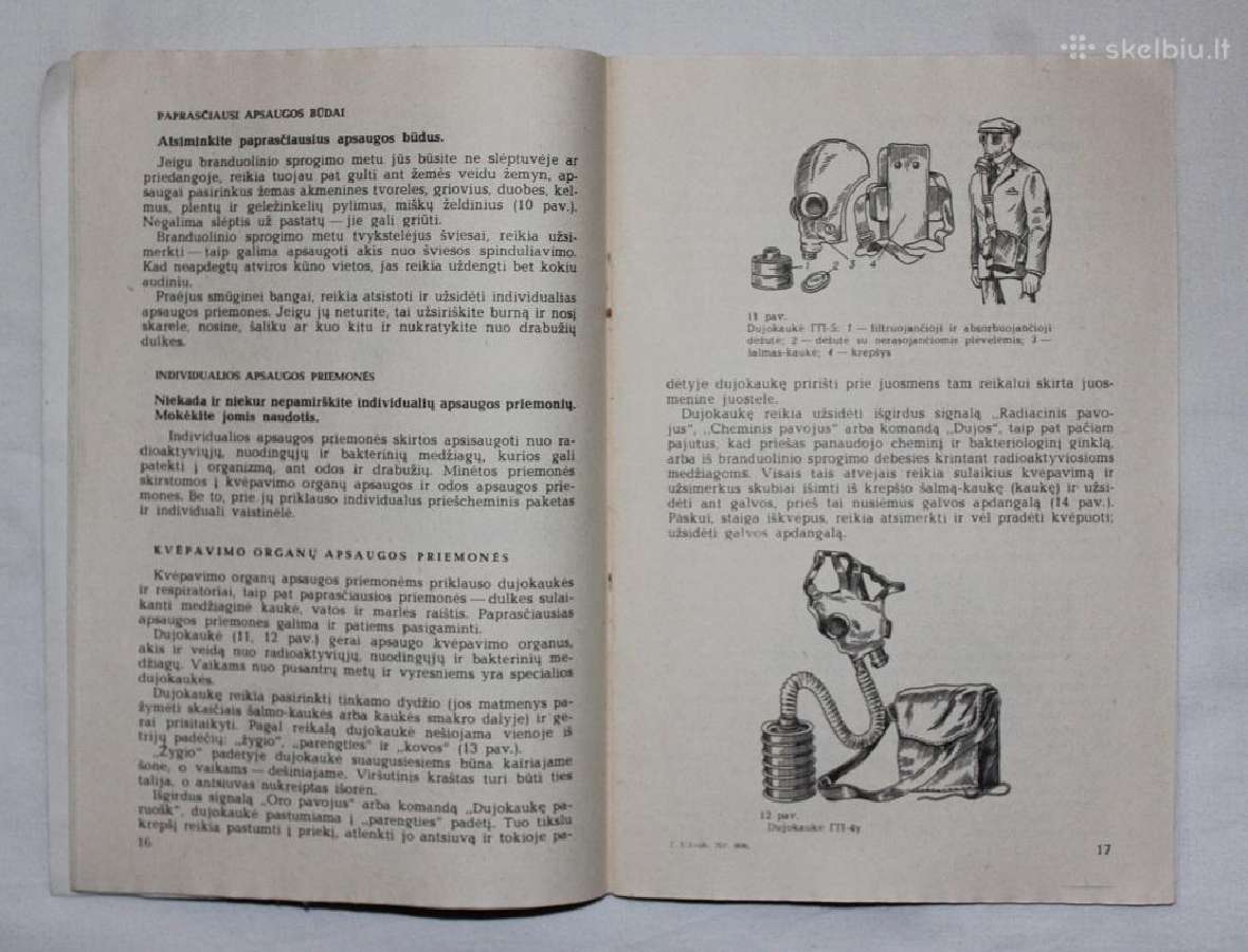 Mng respiratoriai, dujokaukes, apsaugines kaukės - nuotraukos Nr. 2