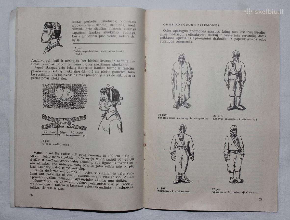 Mng respiratoriai, dujokaukes, apsaugines kaukės - nuotraukos Nr. 4