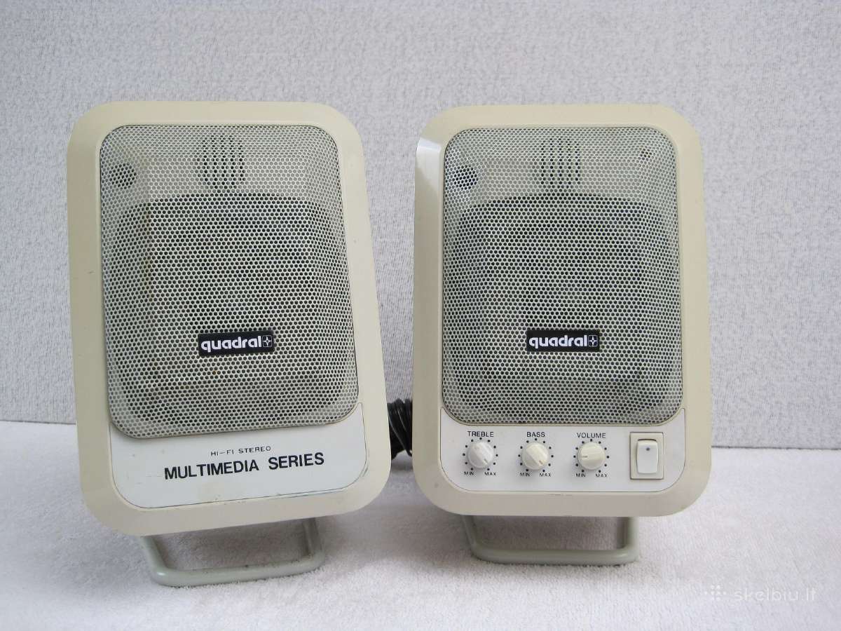 Aktyvios kompiuterinės kolonėlės Philips Quadral - nuotraukos Nr. 6