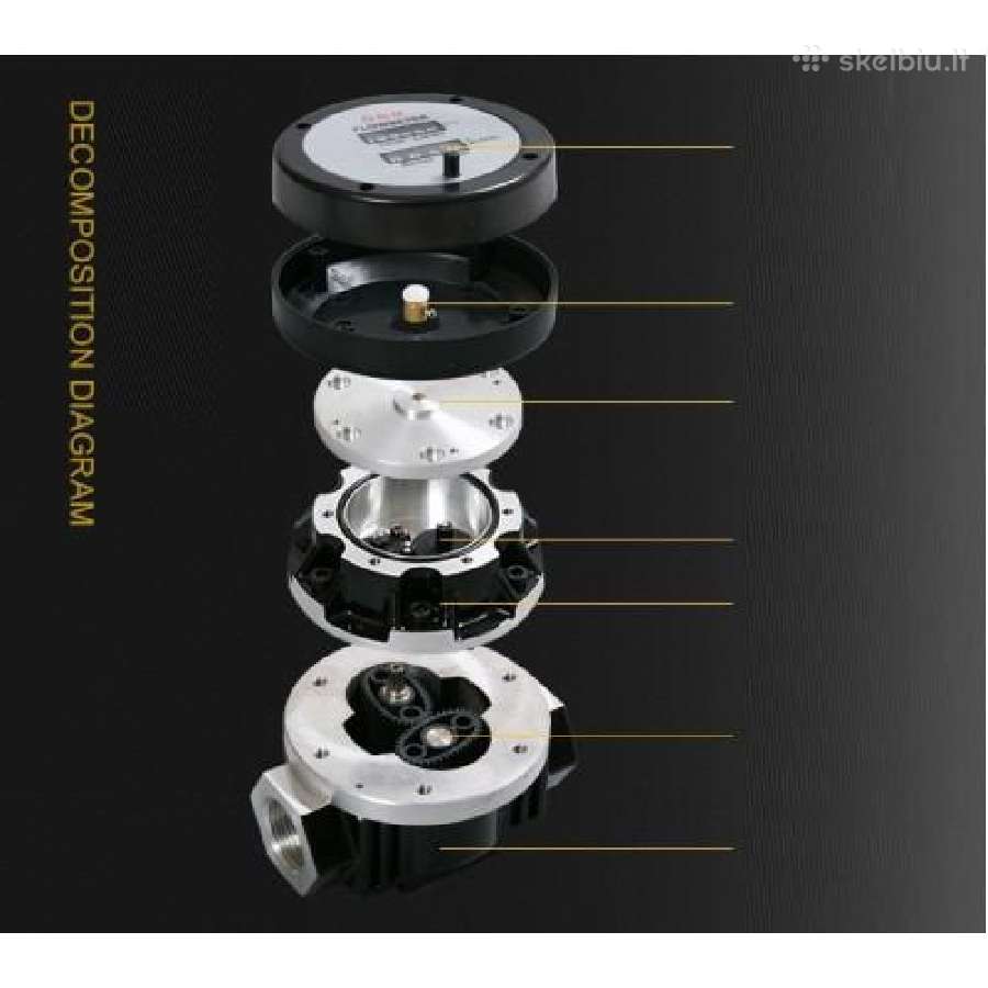Automatinis kuro siurblys 60l/min skaitliukas - nuotraukos Nr. 10