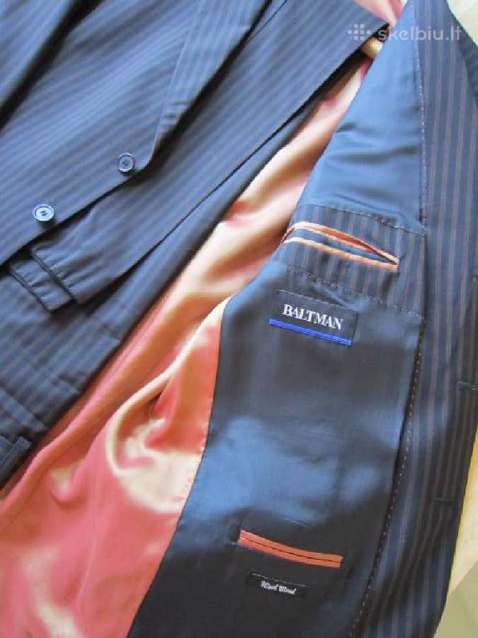 "Baltman" tamsiai rudas kostiumas, pigiai - nuotraukos Nr. 2