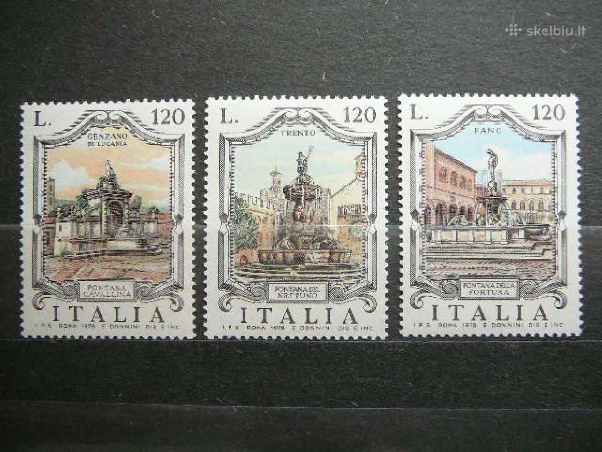 Fontanai Italija 3 serijos svarus itt688