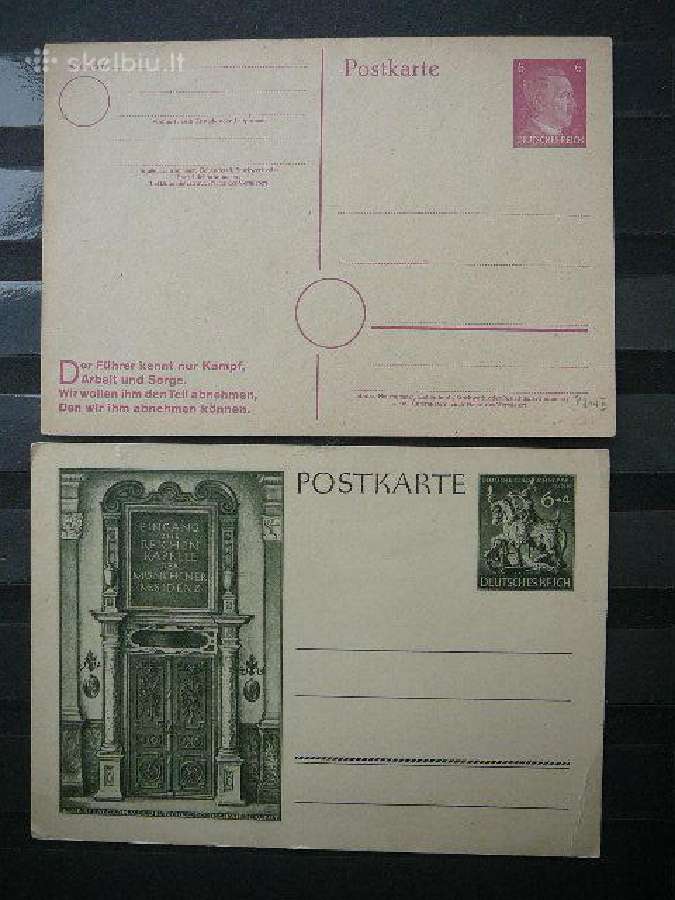 Pasto korteles (11x) Vokietija Reichas vrc1/11 - nuotraukos Nr. 6