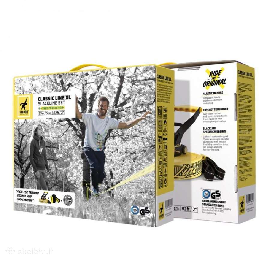 Balansavimo juostos Gibbon slackline - 20% - nuotraukos Nr. 3