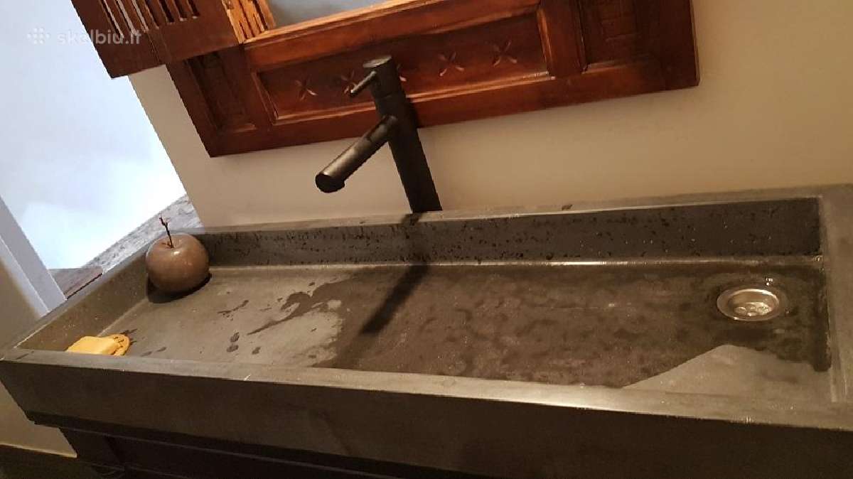 Orginalios plautuvės - kriauklės iš betono - nuotraukos Nr. 7