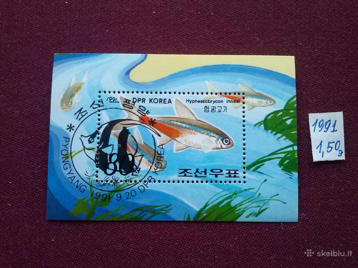 Pasto zenklukai.korea 1991m.