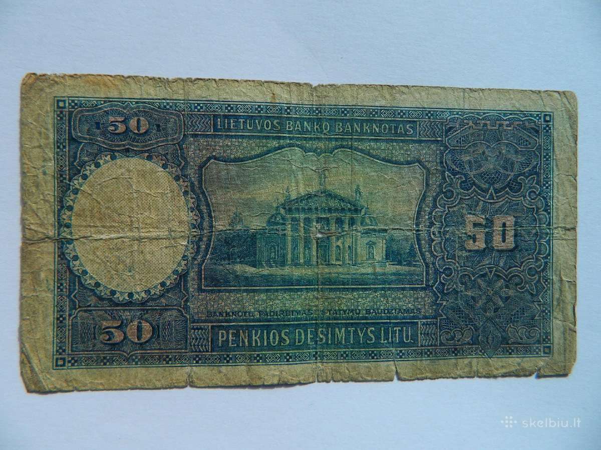 50 litu 1928 m. - nuotraukos Nr. 2