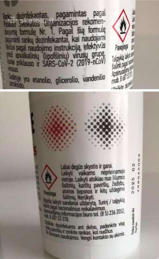 Etancare rankų dezinfekantas 100ml - nuotraukos Nr. 4