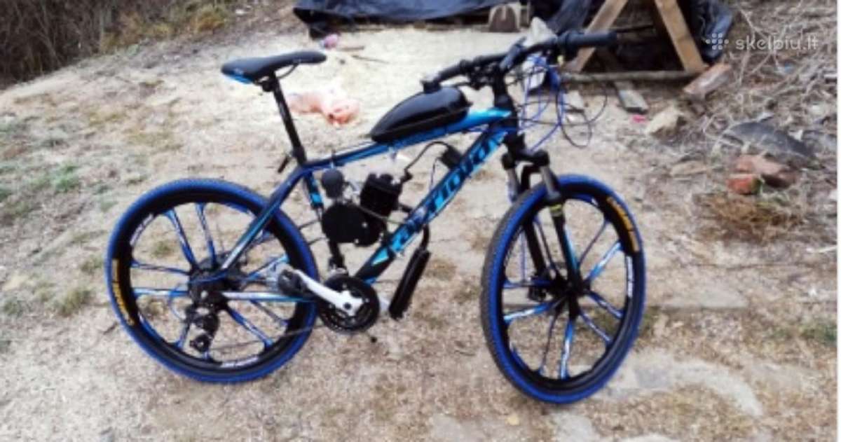 Variklis ,motoras dviračio komplektas 80cc ir 100c - nuotraukos Nr. 7
