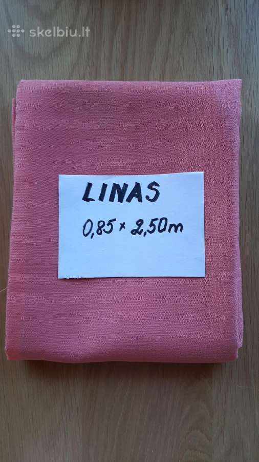 Lininės paklodės 9€ ir lininiai audiniai 4€už 1met - nuotraukos Nr. 3