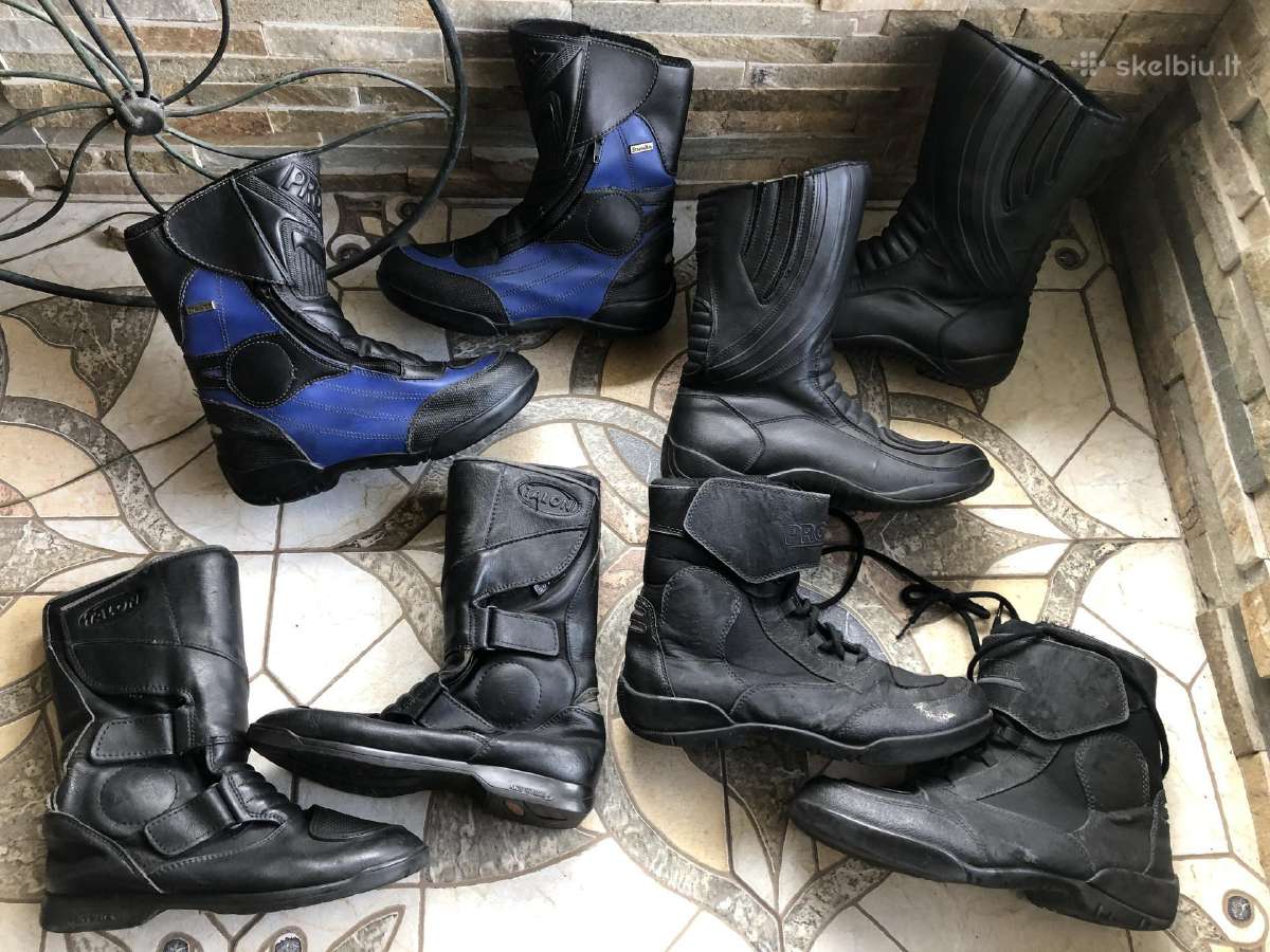 Dėvėtų moto batų išpardavimas - nuotraukos Nr. 12
