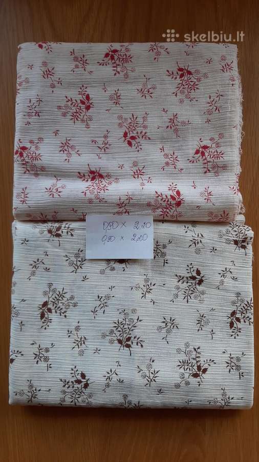 Lininės paklodės 9€ ir lininiai audiniai 4€už 1met - nuotraukos Nr. 15