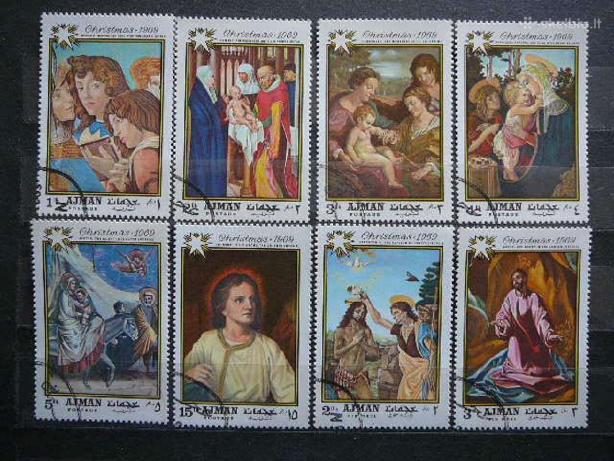 Daile Sventos Kaledos Ajmanas 1969 antsp. bla623