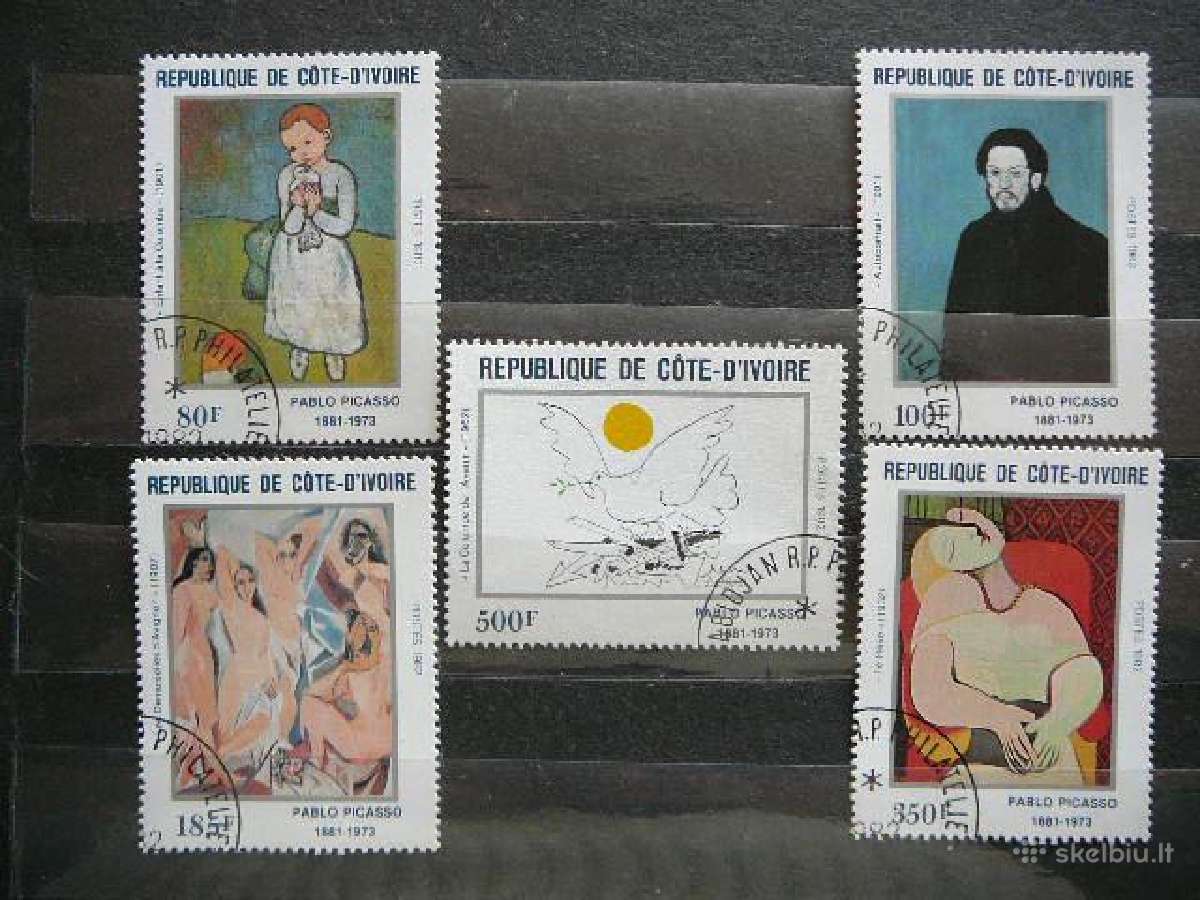 Daile P. Pikaso Cote d Ivoire 1982 antsp. cot628